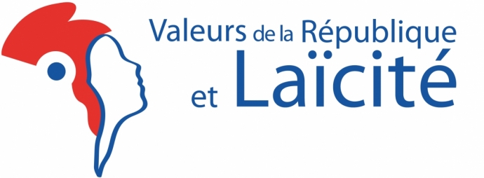 Logo Valeurs de la République et laïcité