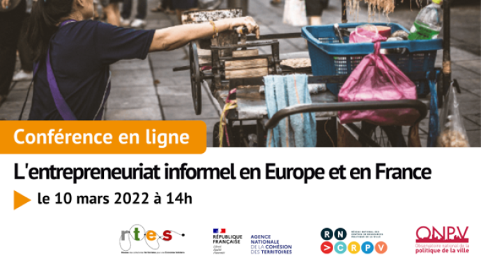 Webconférence - l'entrepreneuriat informel en Europe et en France