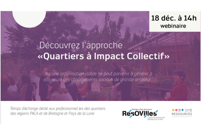 Démarche "Quartiers à impact collectif"