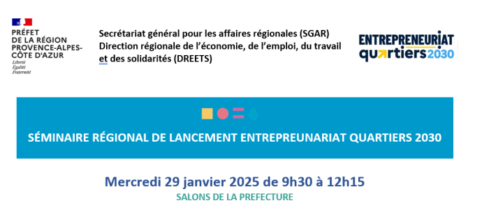 Entrepreneuriat Quartiers 2030