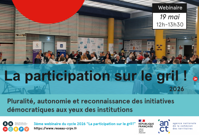 Webinaire - la participation sur le gril !