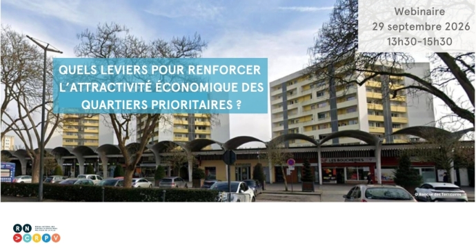 Webinaire - l’attractivité économique des quartiers prioritaires 