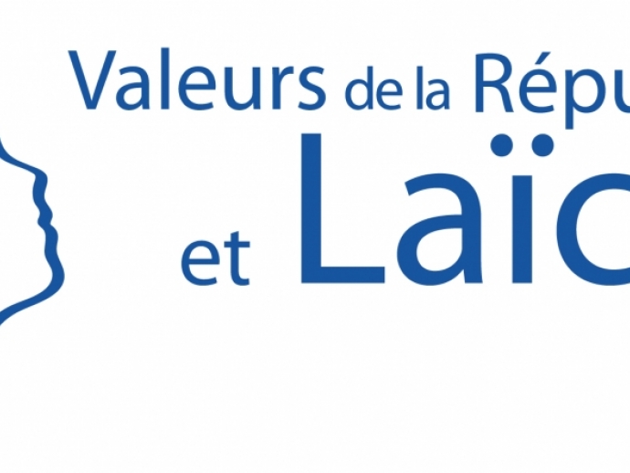 Logo Valeurs de la République et laïcité