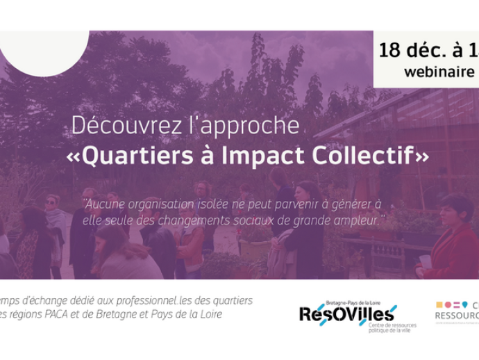 Démarche "Quartiers à impact collectif"