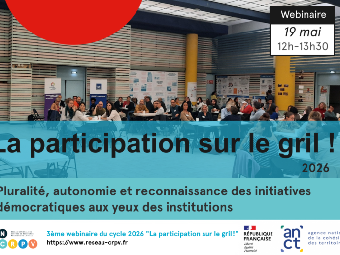 Webinaire - la participation sur le gril !
