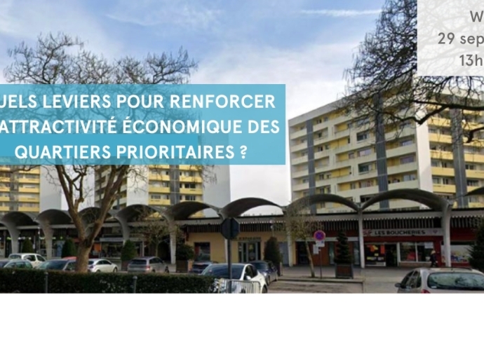 Webinaire - l’attractivité économique des quartiers prioritaires 